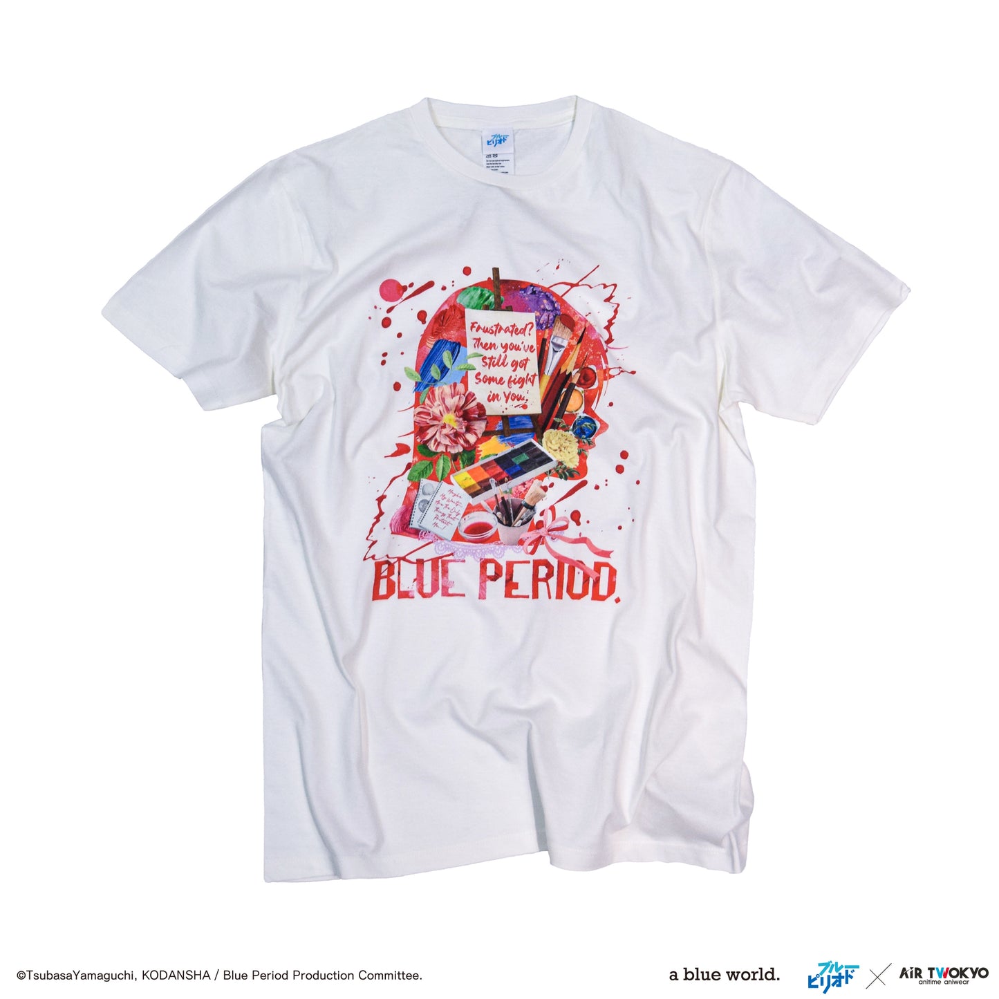 ブルーピリオド 鮎川龍二コラージュTシャツ