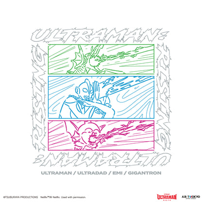 『ULTRAMAN: RISING』 第1弾 アメコミイラストTシャツ 6（親子のスペシウム光線）