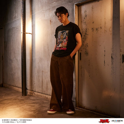 アニメ『刃牙道』シーンイラストTシャツ 7（範馬刃牙・宮本武蔵）