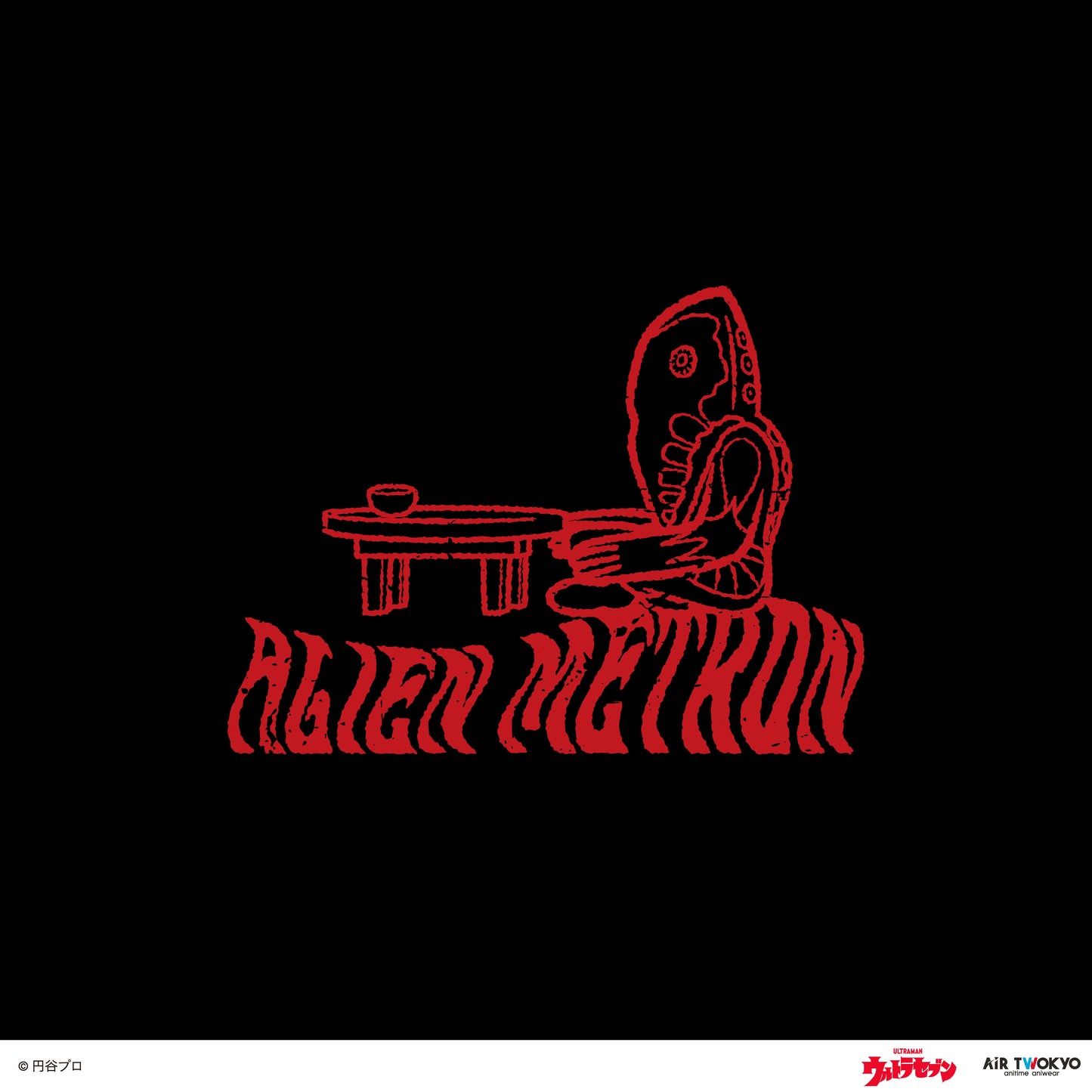 「ウルトラマンシリーズ」 第2弾 アメコミイラストロングスリーブTシャツ 2（ウルトラセブン＆メトロン星人）