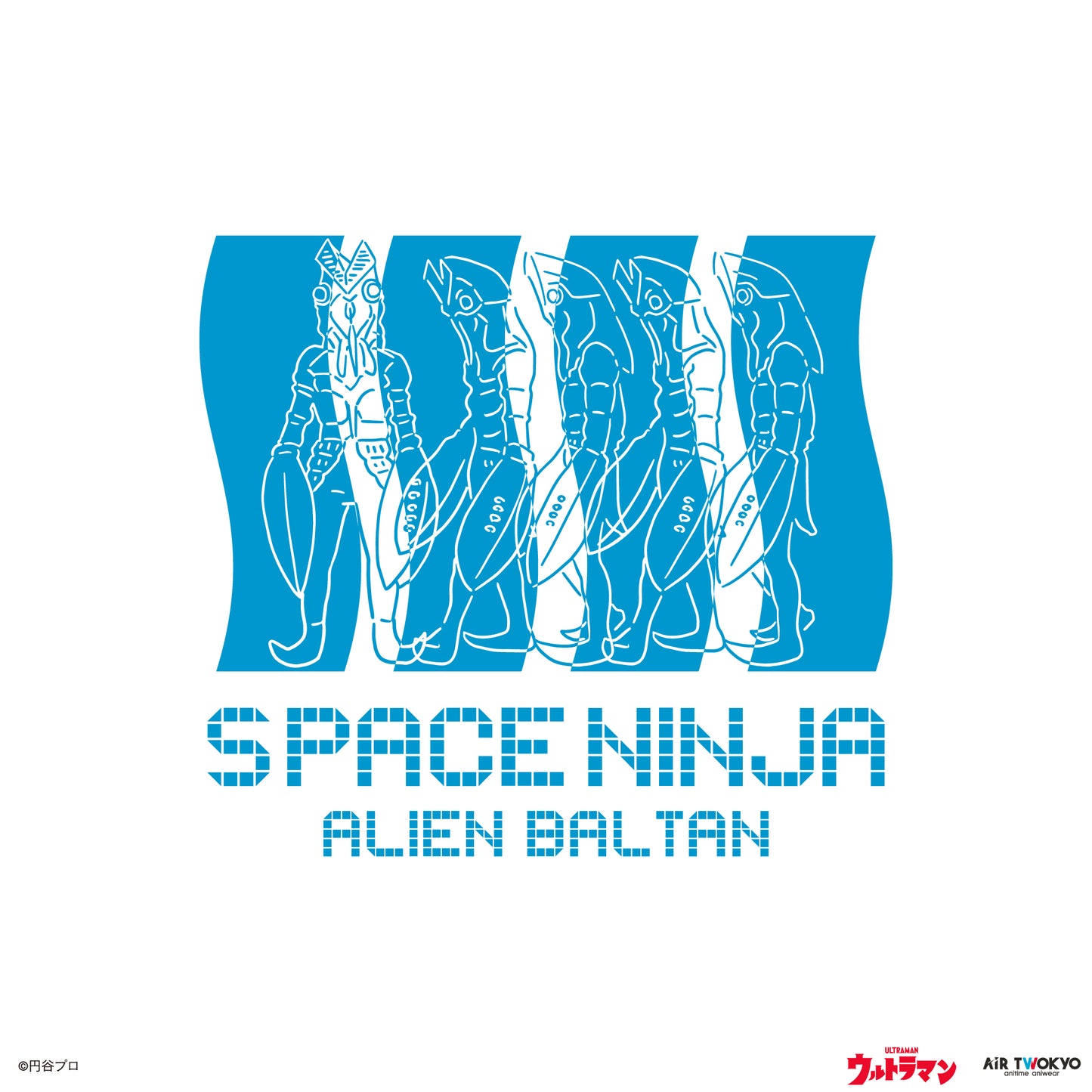 「ウルトラマンシリーズ」 第1弾 アメコミイラストTシャツ 1（バルタン星人）