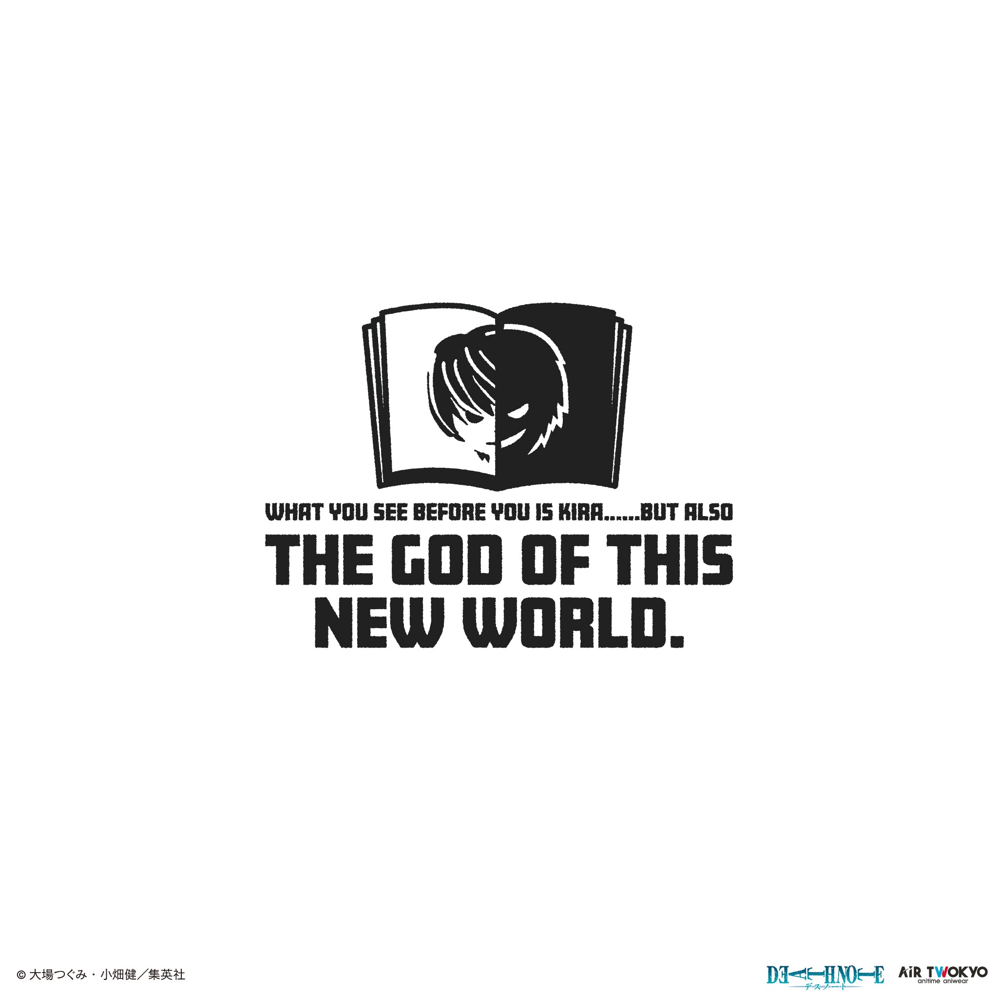 『DEATH NOTE』 第１弾 シーンイラストTシャツ 1（夜神月）