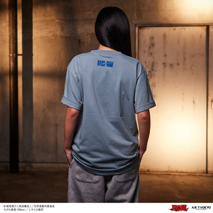 アニメ『刃牙道』シーンイラストTシャツ 1（日がな丸一日を武の中に）