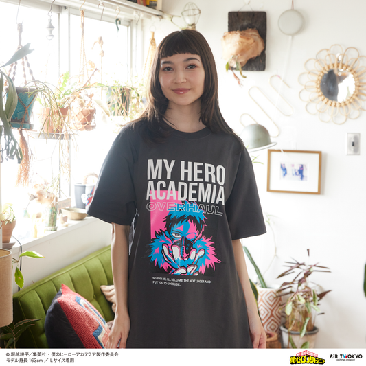 アニメ『僕のヒーローアカデミア』 第4期  シーンイラストTシャツ 4（オーバーホール）