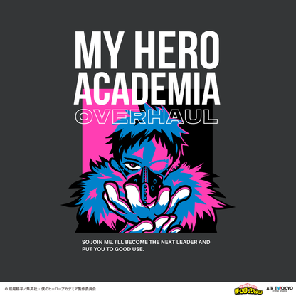 アニメ『僕のヒーローアカデミア』 第4期  シーンイラストTシャツ 4（オーバーホール）