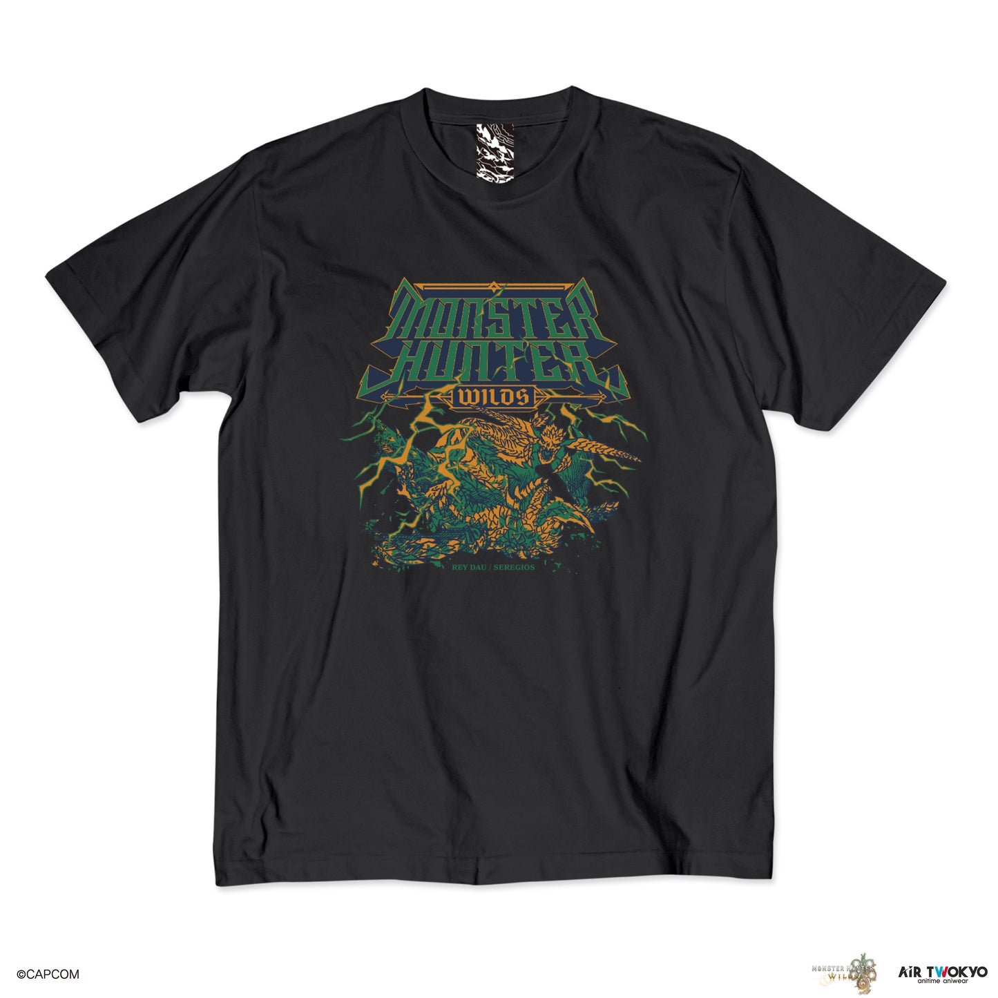 『モンスターハンターワイルズ』第2弾 シーンイラストTシャツ 2（レ・ダウ×セルレギオス）