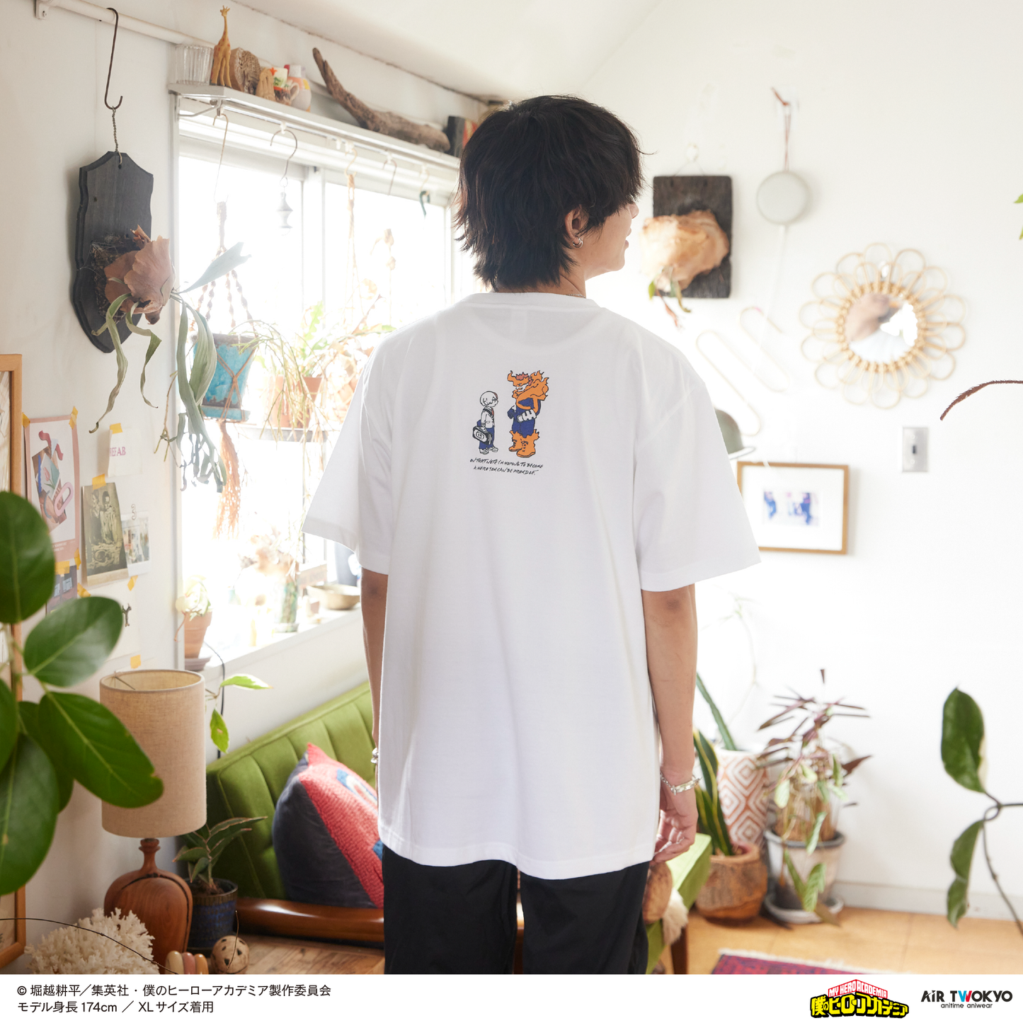 アニメ『僕のヒーローアカデミア』 第4期 シーンイラストTシャツ 5（轟焦凍）