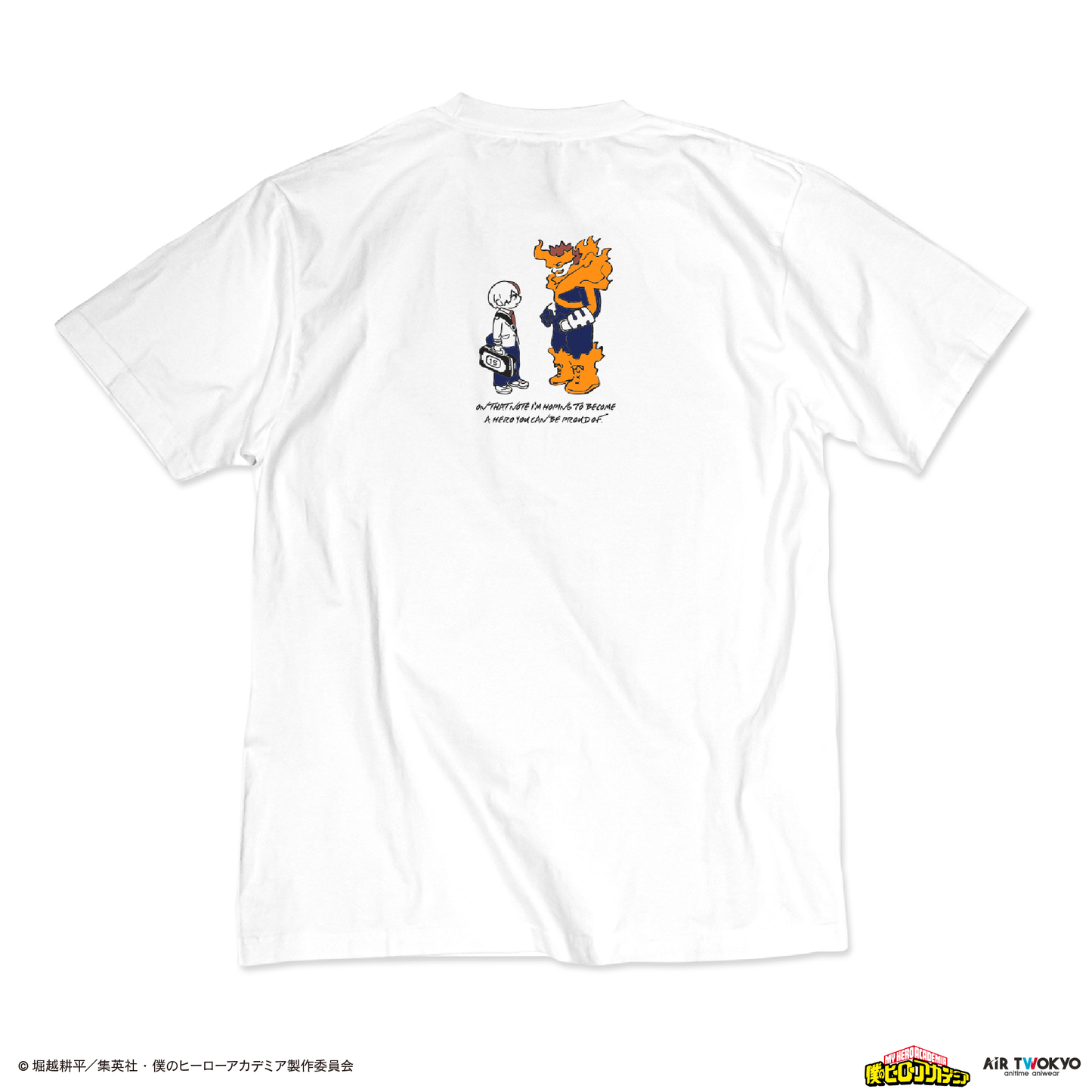 アニメ『僕のヒーローアカデミア』 第4期 シーンイラストTシャツ 5（轟焦凍）