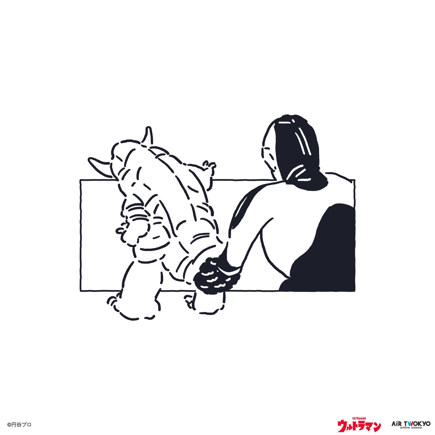 「ウルトラマンシリーズ」 第1弾 アメコミイラストTシャツ 3（ゴモラ）