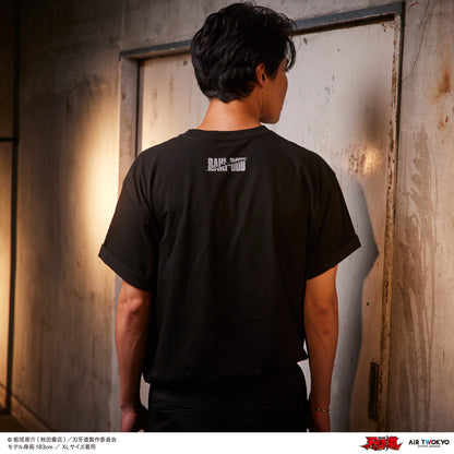 アニメ『刃牙道』シーンイラストTシャツ 3（範馬勇次郎・花山薫）