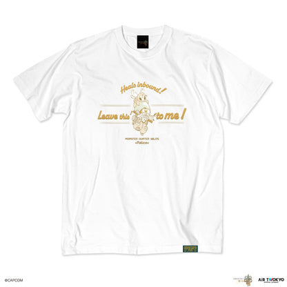 『モンスターハンターワイルズ』シーンイラストTシャツ 3（アイルー＆回復ミツムシ）