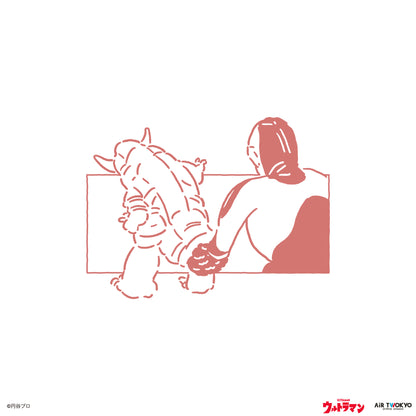 「ウルトラマンシリーズ」 第1弾 アメコミイラストTシャツ 3（ゴモラ）
