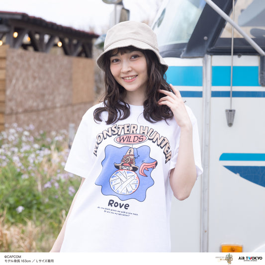 『モンスターハンターワイルズ』シーンイラストTシャツ 4（ルロウ）