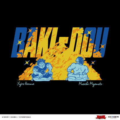 アニメ『刃牙道』シーンイラストTシャツ 5（範馬勇次郎・宮本武蔵）