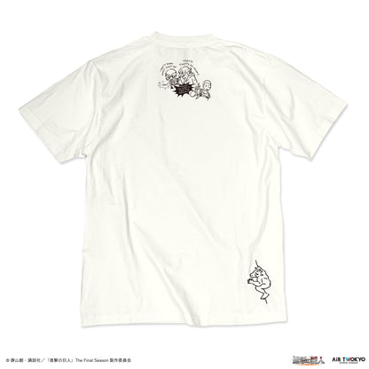 TVアニメ『進撃の巨人』The Final Season 完結編(後編） イラストTシャツ 2（アルミンを取り戻す）