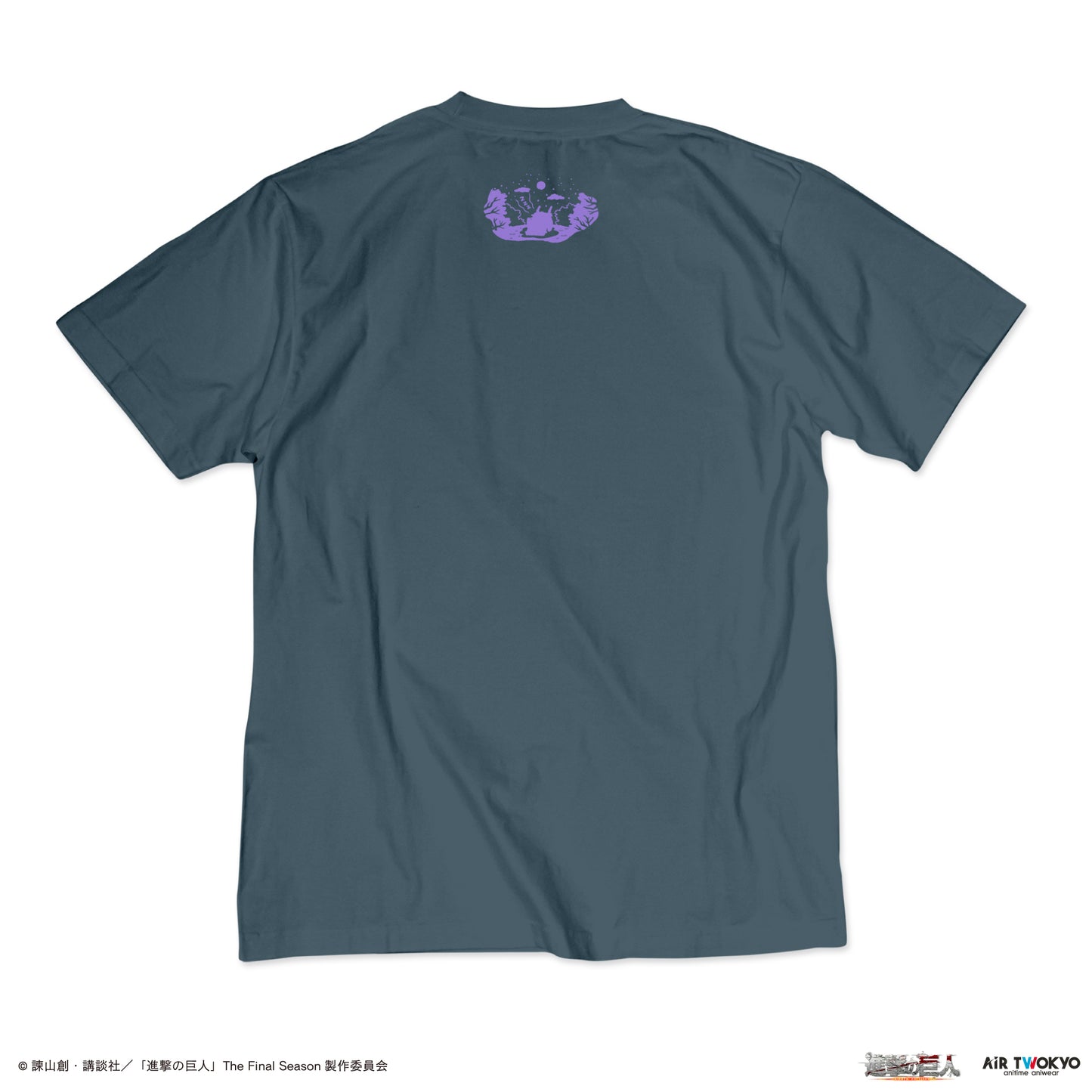 「進撃の巨人」 The Final SeasonタイポグラフィTシャツ4(スリーピングリヴァイ）