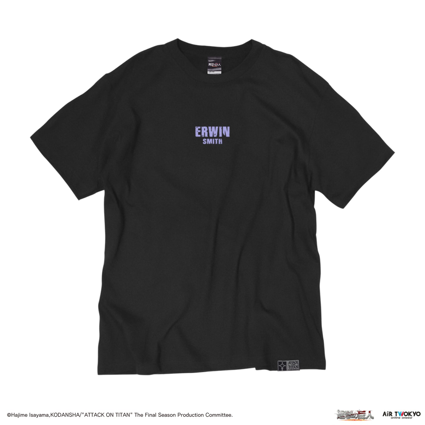 「進撃の巨人」 Season1~3コラージュグラフィックTシャツ　エルヴィン