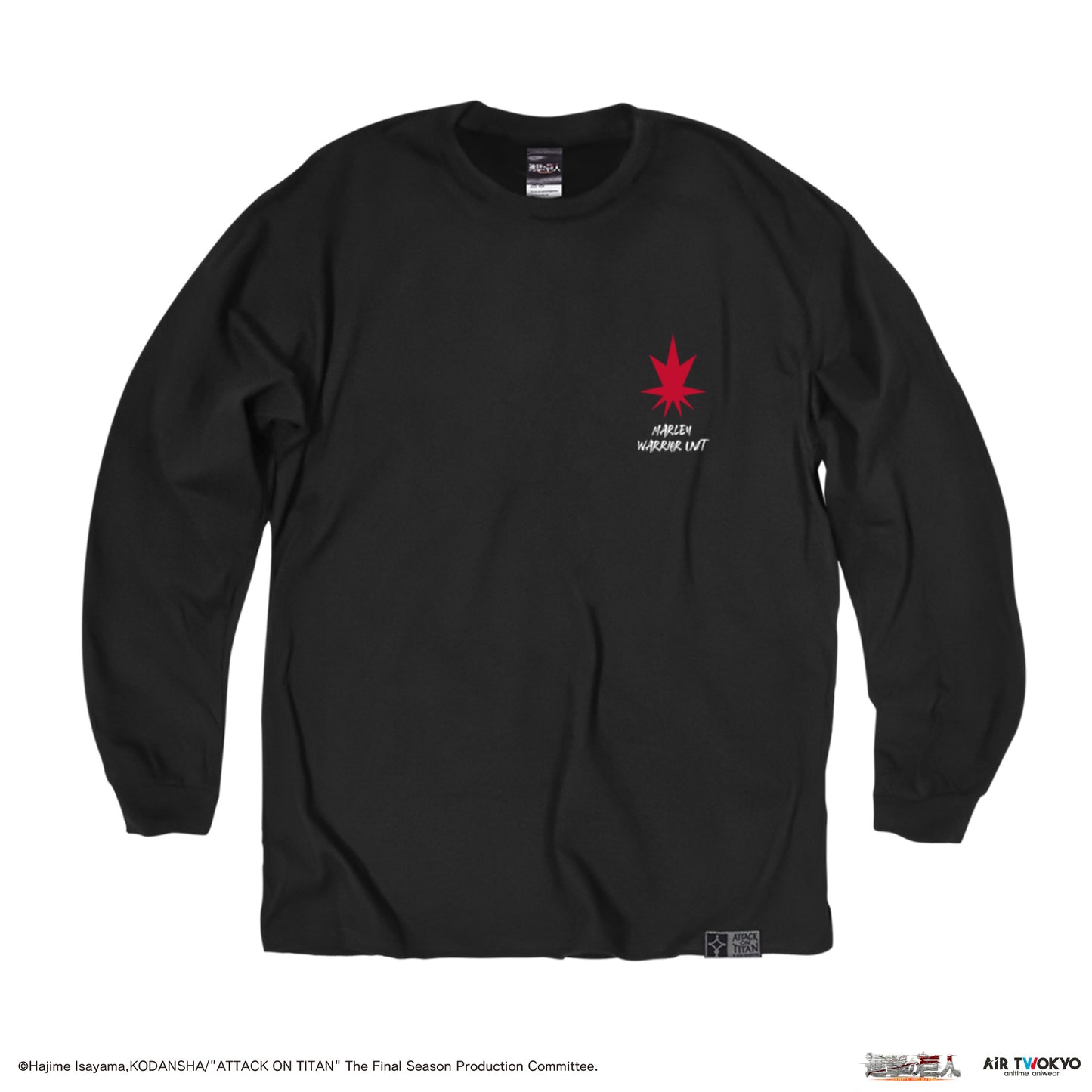 「進撃の巨人」 The Final Seasonマーレ　コラージュグラフィックロングスリーブTシャツ