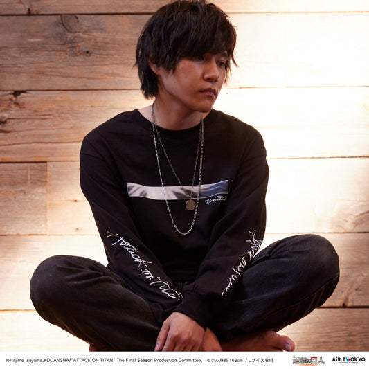 「進撃の巨人」 The Final Season　九つの巨人　コラージュグラフィックロングスリーブTシャツ