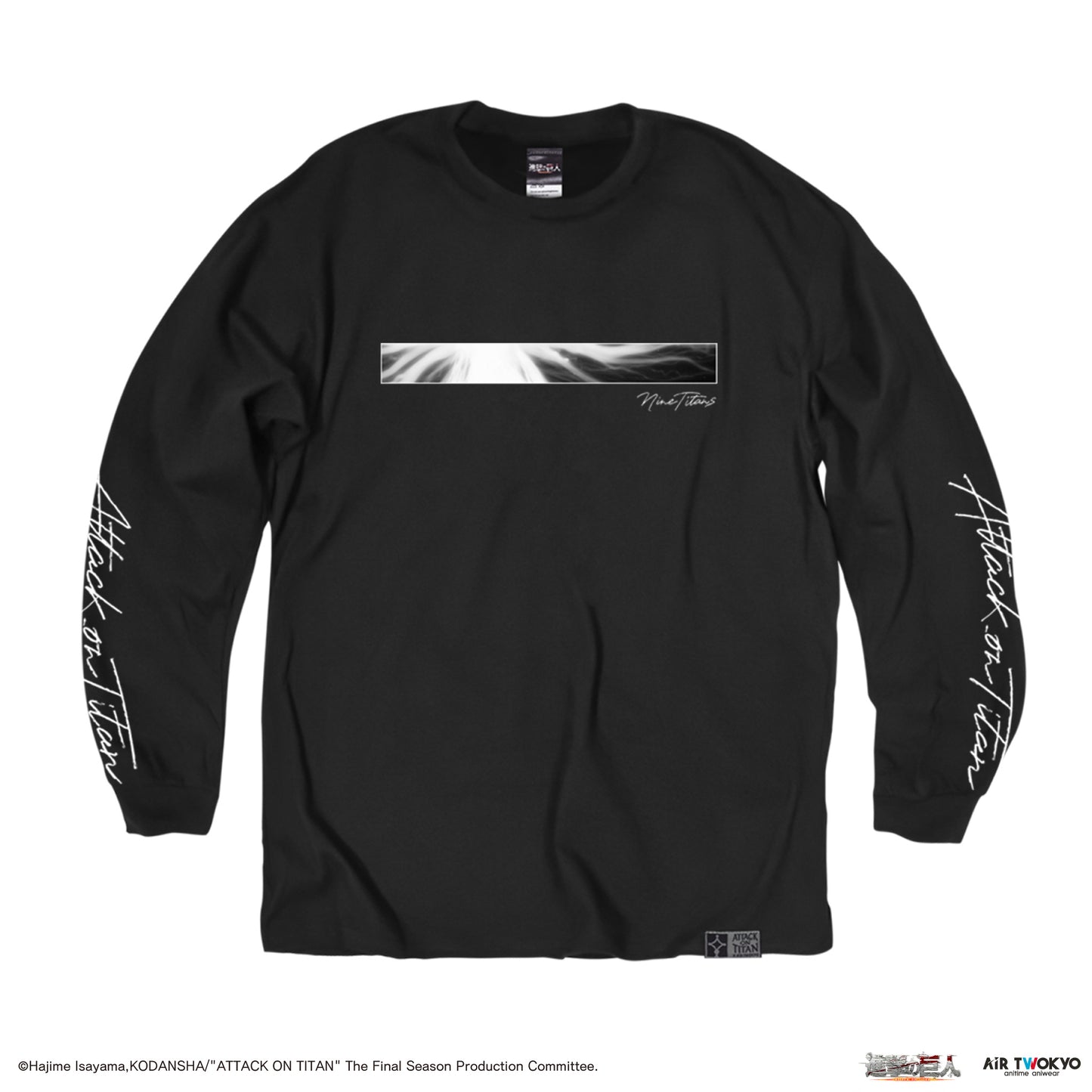 「進撃の巨人」 The Final Season　九つの巨人　コラージュグラフィックロングスリーブTシャツ