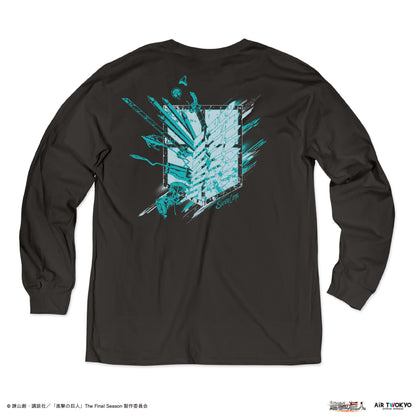 「進撃の巨人」 The Final SeasonロングスリーブTシャツ３（THE WEAPONS）