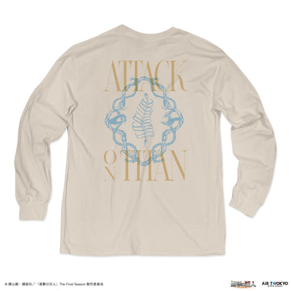 「進撃の巨人」 The Final SeasonモチーフロングTシャツ 2（始祖ユミル）