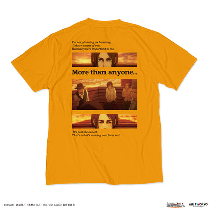「進撃の巨人」 The Final SeasonシーンショットTシャツ 4（線路工事後）