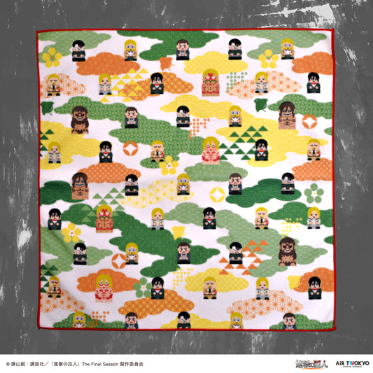「進撃の巨人」 The Final Season KIZUNA FUROSHIKI